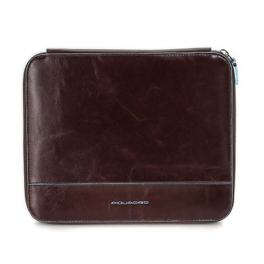 Custodia per Ipad Pquadro Marrone e...