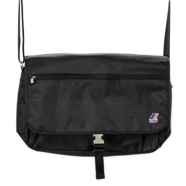 Borsa in tessuto plastificato nero