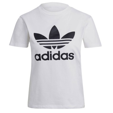 T-shirt Adidas classic white black