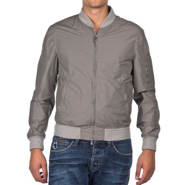 Giubbino siviglia grigio con zip
