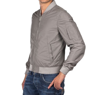 Giubbino siviglia grigio con zip