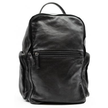 Zaino in pelle colore nero